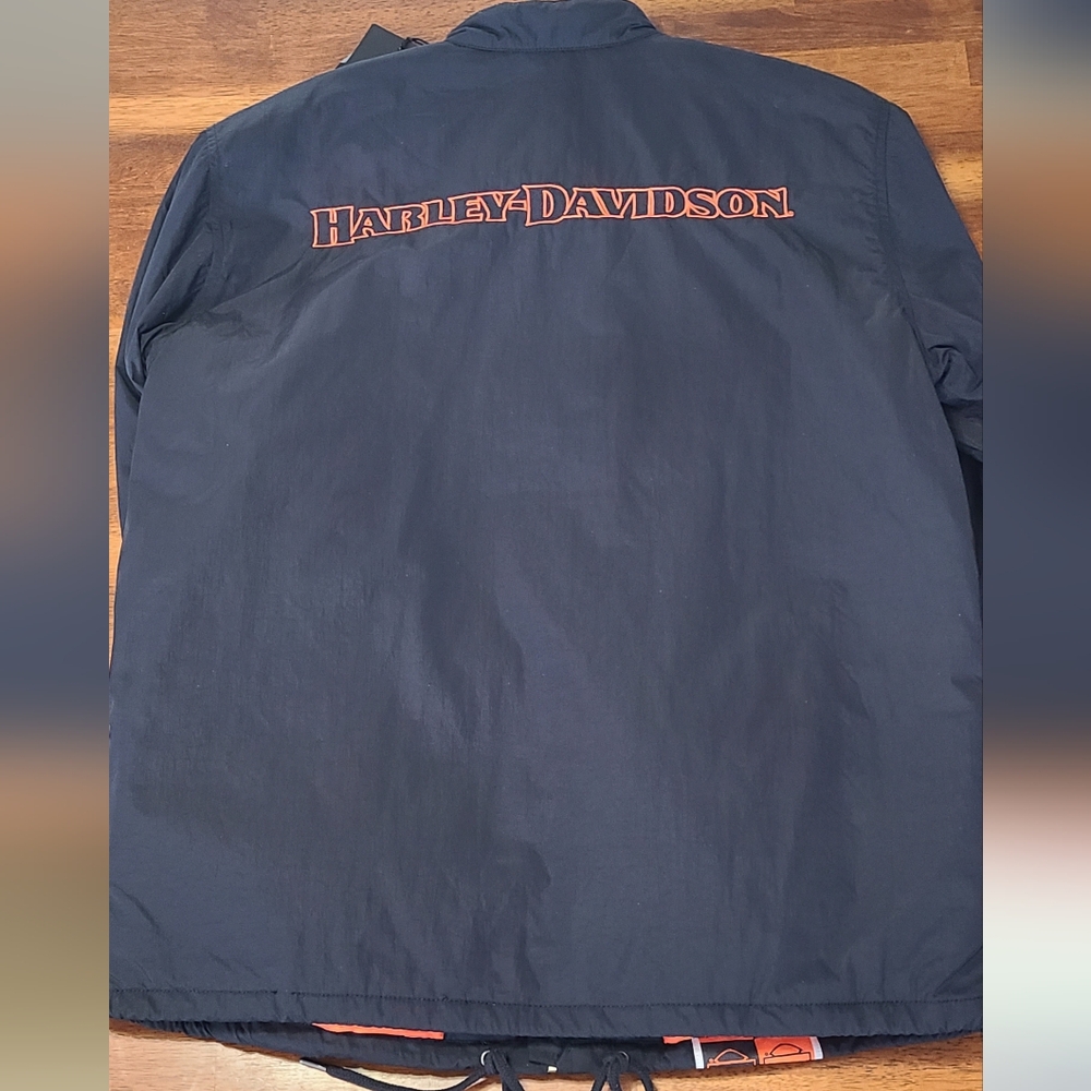 Harley-Davidson limited issue windbreaker/ weatherproof jacket - Picture 2 of 8